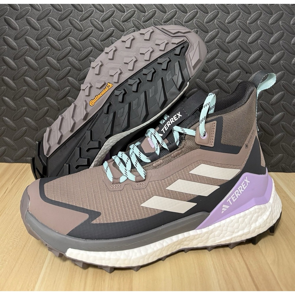 adidas Terrex Free Hiker 2.0 Gore-Tex Hiking Shoes  Brown JQ9901 Womens Size 9.5